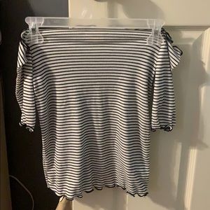 Off the shoulder crop top